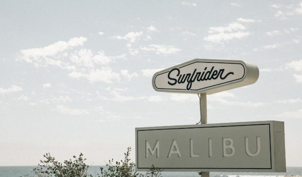 Surfrider Hotel Sign